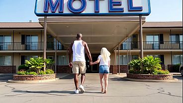 Blonde Woman Experiences First Time with Partner