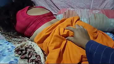 Desi Bhabi Enjoys an Ass Massage in Her Bedroom