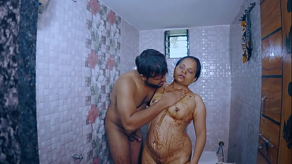 Desi Maid and Owner Bathroom Scene