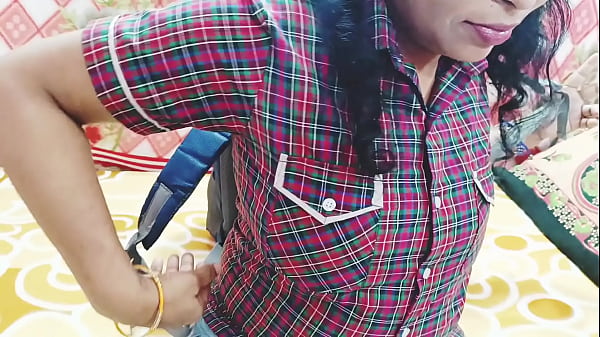 Desi School Girl with Large Breasts Engages in Telugu Dirty Talk