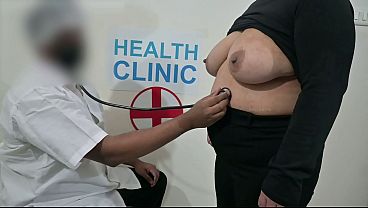 Doctor and Patient Enjoying a Playful Encounter