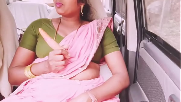 Indian Sister in Law Cheating Husband on Long Drive with Boyfriend