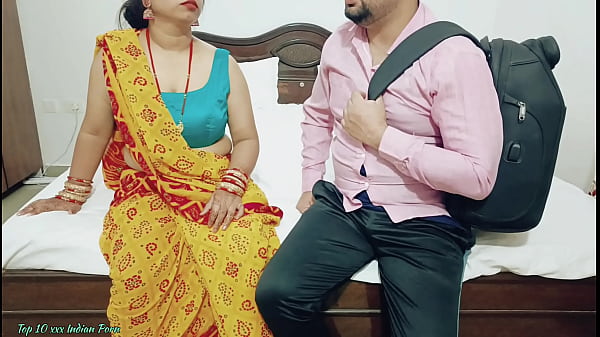 Indian Step Mom Teaches Stepson How to Make Love At Home