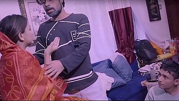 Indian Village Threesome With Wife Husband And Servant