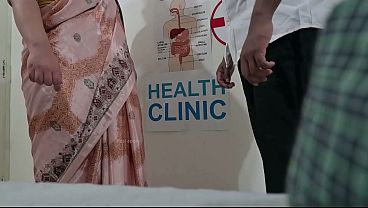 Lady Doctor Examining Male Patient