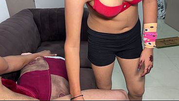 Stepsister Rides Stepbrother Deep in Pussy