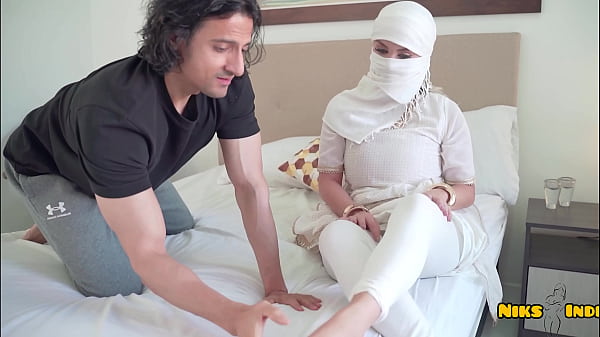 Submissive Muslim Woman with Large Breasts Engages in Intense Sex
