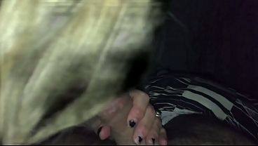 Woman Gives Gentle Oral Before Bedtime